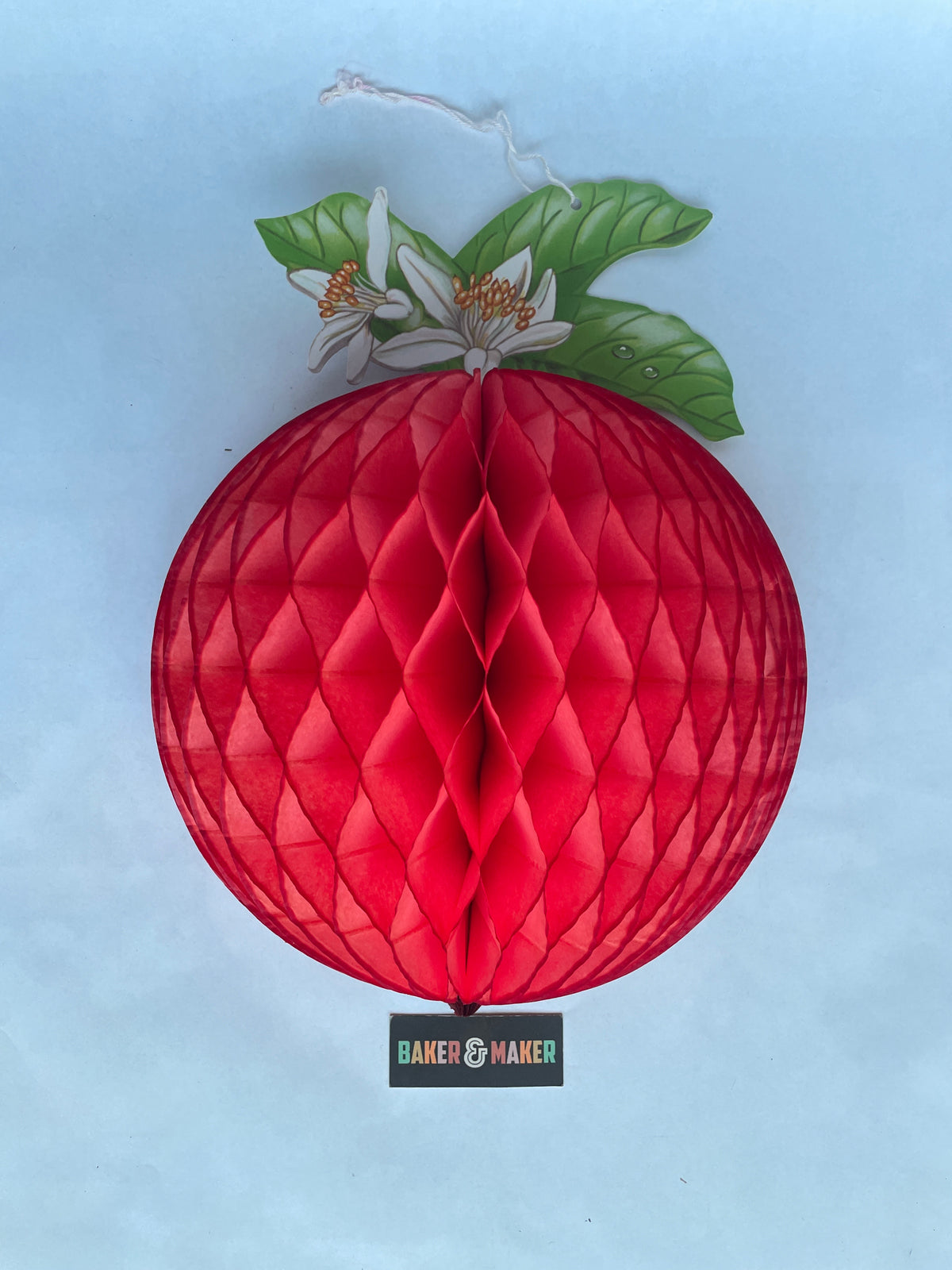 Honeycomb Decoration: Red fruit