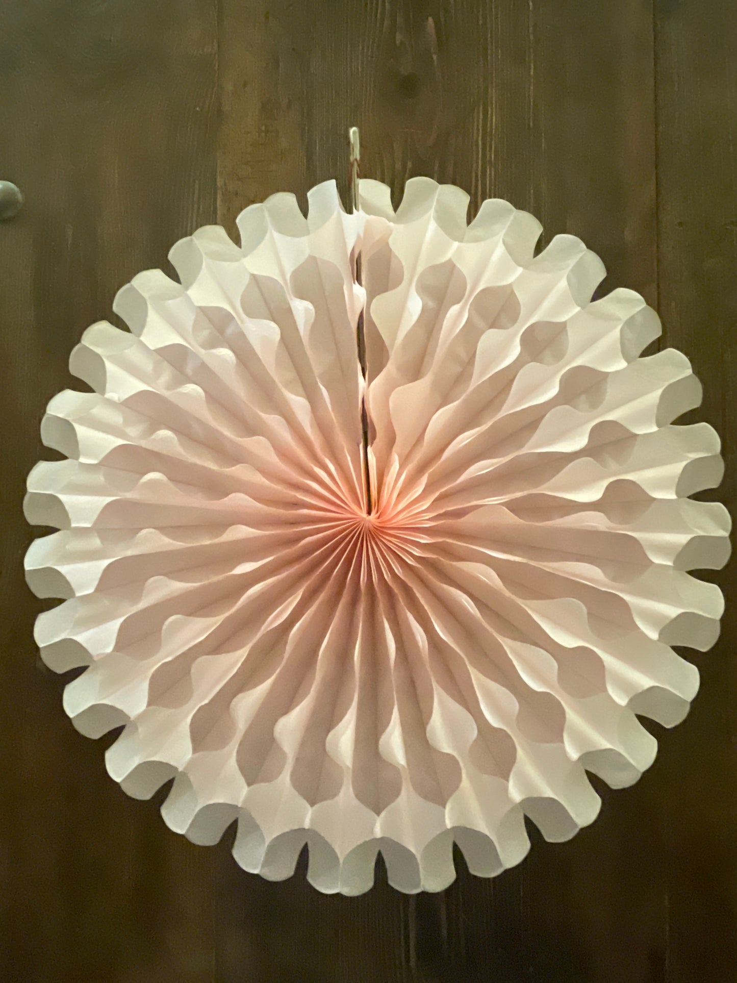 Hanging Decoration: Paper Fan