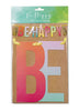 Bunting/Garland: Be Happy Party Tassel