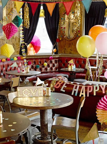 Bunting/Garland: Be Happy Party Tassel