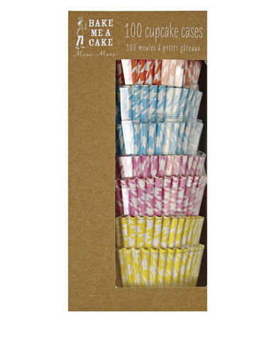 Cupcake Cases: Meri Meri Houndstooth - Pack of 100