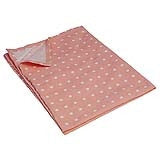 Tea Towel: Pink Spotty Cotton