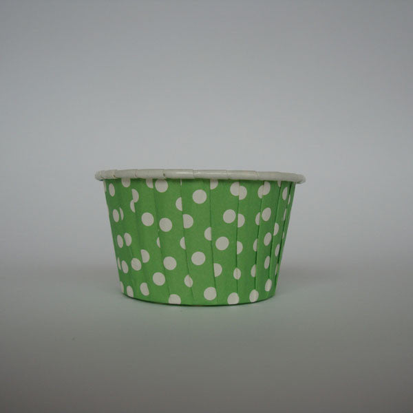 Baking Cups: Pleated Polka Dots/Spots: Pack of 20