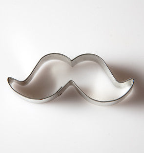 Cookie Cutters: Stainless Steel Moustache