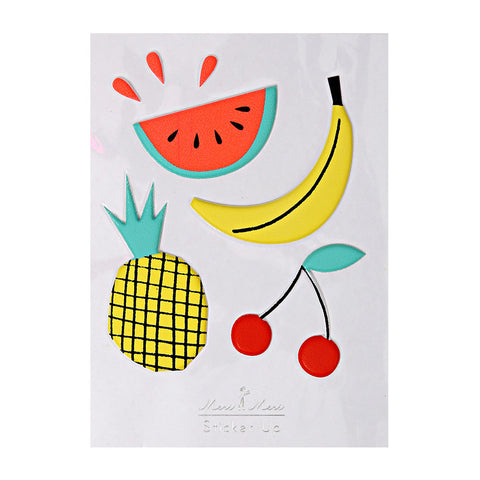 Fruit Stickers/Decals for Phone, Laptop, etc: Pack of 4