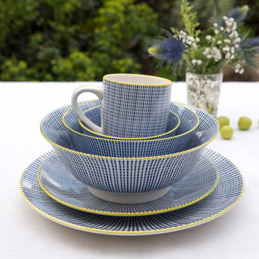 Dinner Plate: Graphic Dash Ceramic