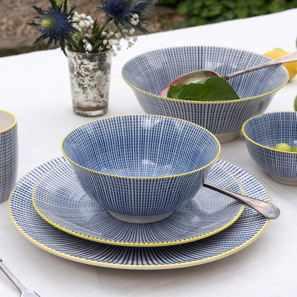 Dinner Plate: Graphic Dash Ceramic