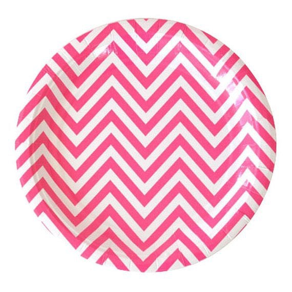 Chevron Paper Partyware: 5 Colours