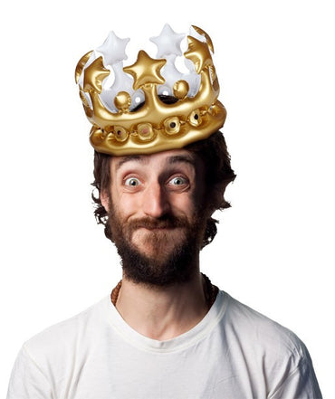 Inflatable Crown: King for the Day