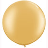 Balloon: Giant 30in Round Metallic Balloons: Gold or Silver