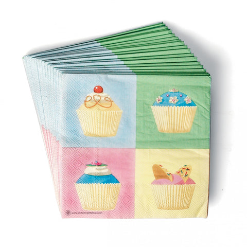 Napkins: Cupcakes/Fairy Cakes - Pack of 20