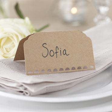 Placecards: Kraft