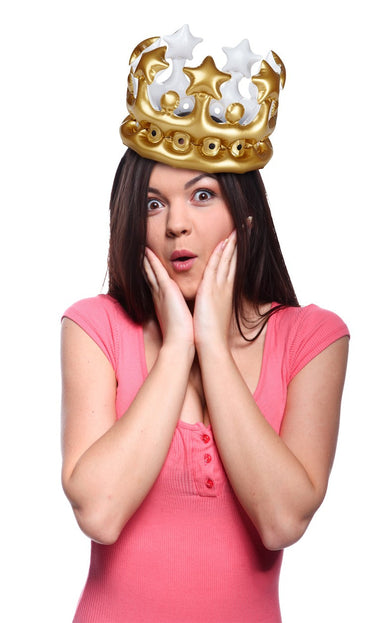 Inflatable Crown: Queen for the Day