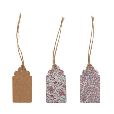Gift Tags: Floral - Pack of 15