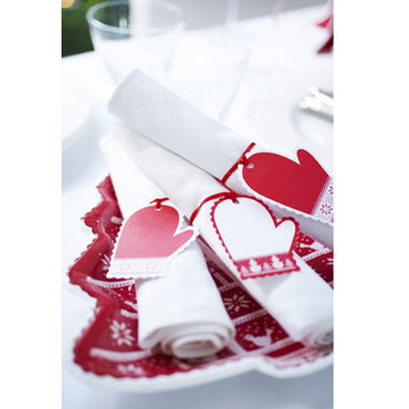 Gift Tags or Place Cards: Mittens - Set of 8