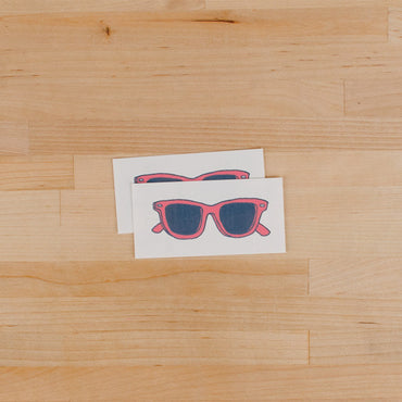 Temporary Tattoos: Sunglasses