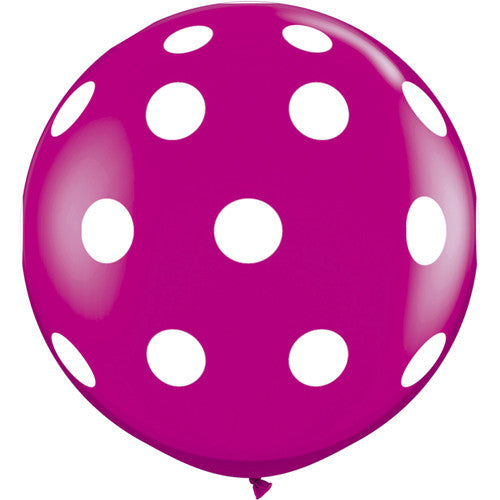 Balloon: Giant 3ft/1m Polka Dots
