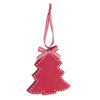 Hanging Decoration: Scandinavian Style Wooden Tree, Star, Stocking or Heart