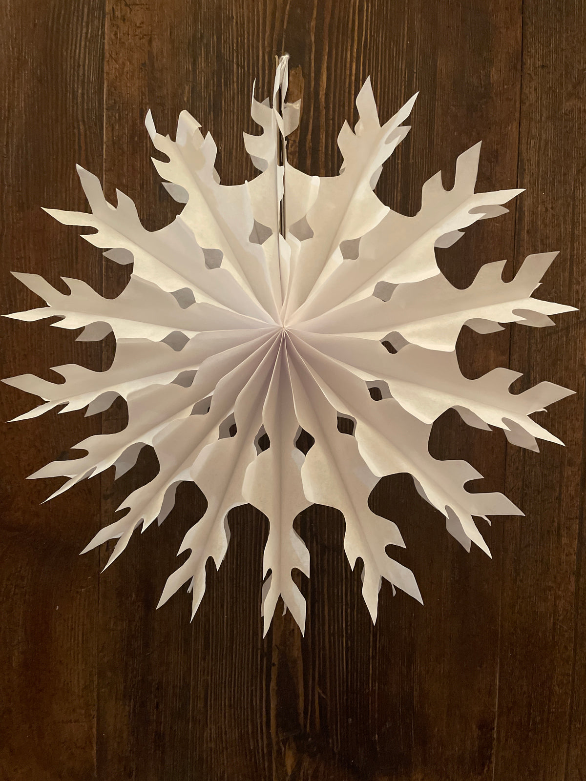 Hanging Decoration:  Paper Fan