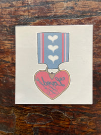 Temporary Tattoos: Loved Medal