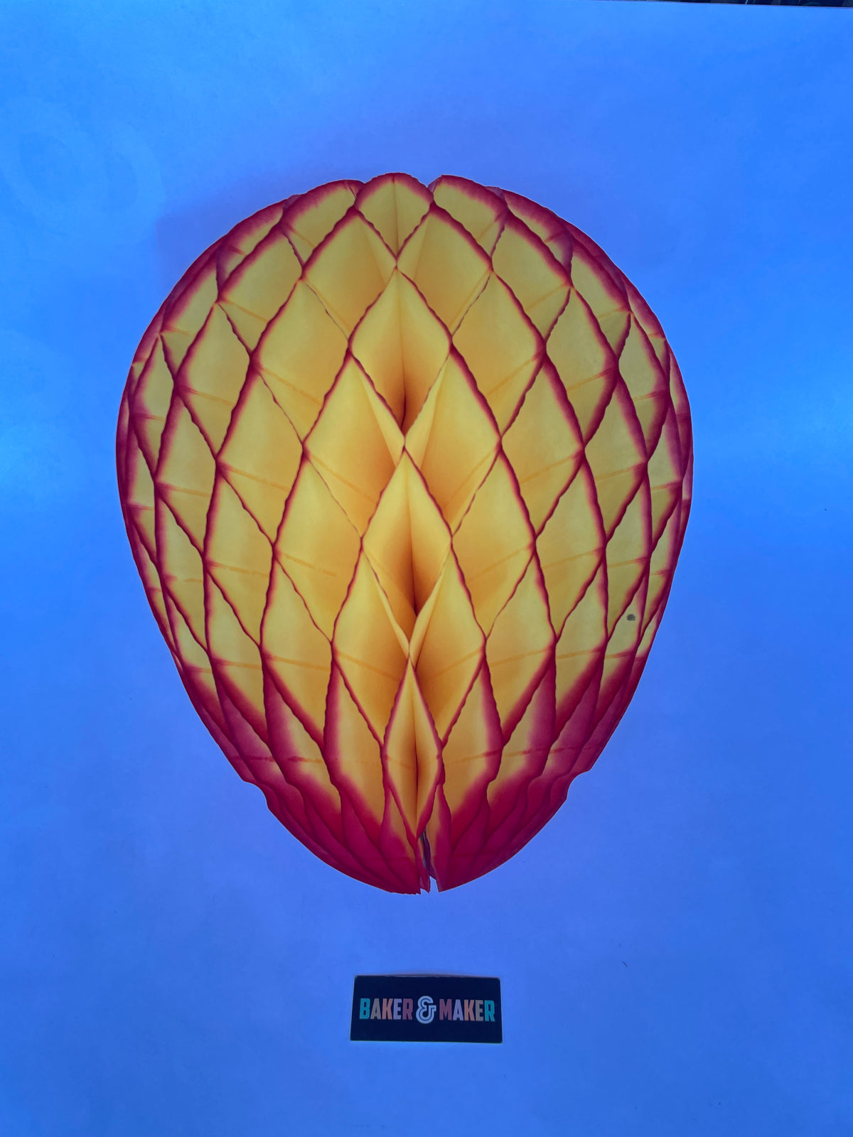Honeycomb Decoration: Mango