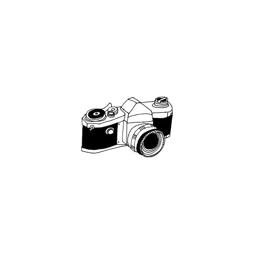 Temporary Tattoos: Vintage camera