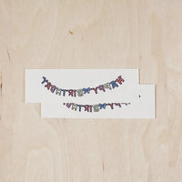 Temporary Tattoos: Happy Birthday!