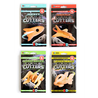 Cookie Cutter Set: 3-D Space Ships