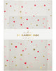 Treat Bags: Meri Meri Glassine White with Hearts: Pack of 24