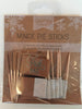Mince Pie, Canape or Cupcake Sticks: 'Pick Me' or message - Pack of 12