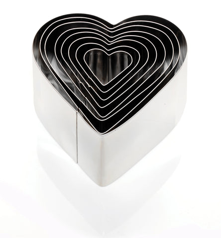 Cookie Cutters: Deep Heart or Star - Set of 8