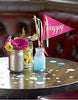 Table Centrepiece: 'Be Happy' Flags