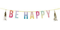 Bunting/Garland: Be Happy Party Tassel