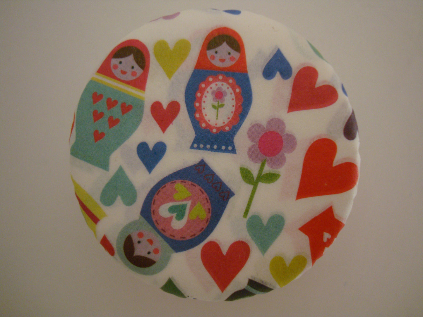 Cupcake/Muffin Cases: Matryoshka & Hearts