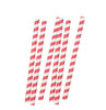 Straws: Giant Straws Pink, Blue & Red - Packs of 10