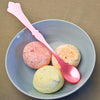 Ice Cream Spoons: Sabre Paris Honorine - Pink, & Pink Polka Dot