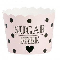 Baking Cups: Sugar Free - Pink Polka Dot - Miss Etoile - Pack of 24