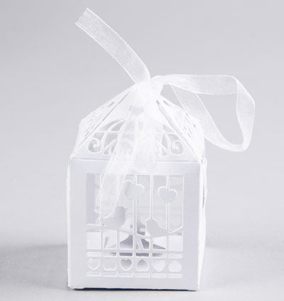 Favour Boxes: Birdcages & Love Birds - Pack of 10