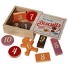 Wooden Tea Party Biscuit Set: great toy or photo props