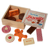 Wooden Tea Party Biscuit Set: great toy or photo props