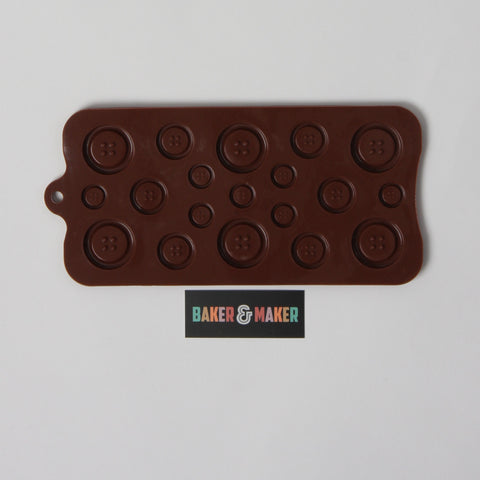 Silicone Mould: Small Buttons