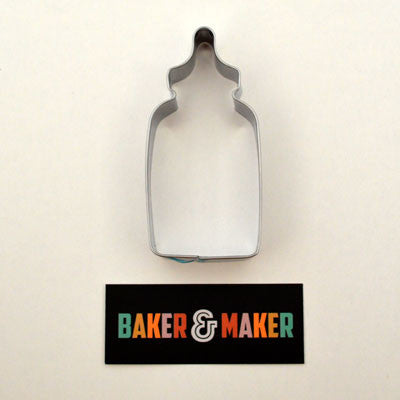 Cookie Cutters: Stainless Steel Baby Bottle