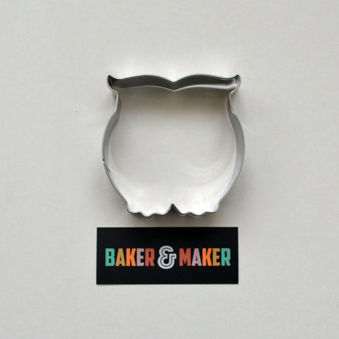 Cookie Cutters: Stainless Steel Owl