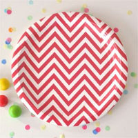 Chevron Paper Partyware: 5 Colours