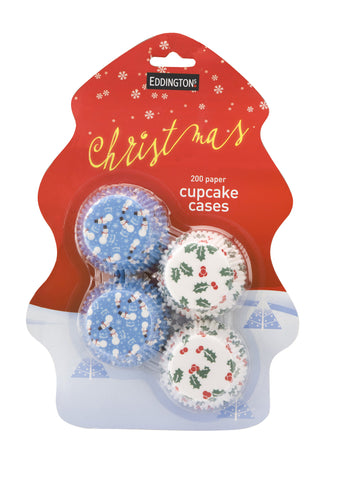 Cupcake Cases: Christmas