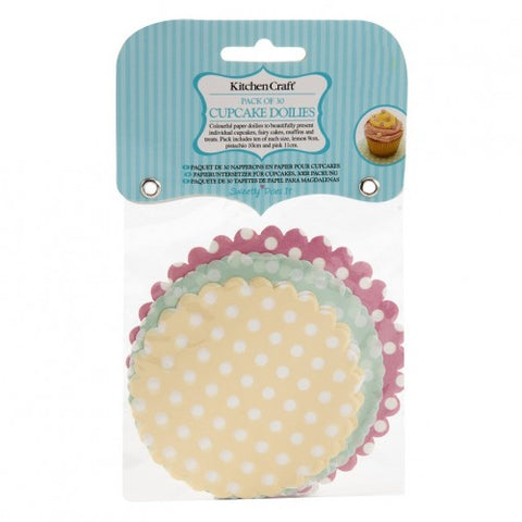 Doilies: Mini Cupcake Size - Pack of 30