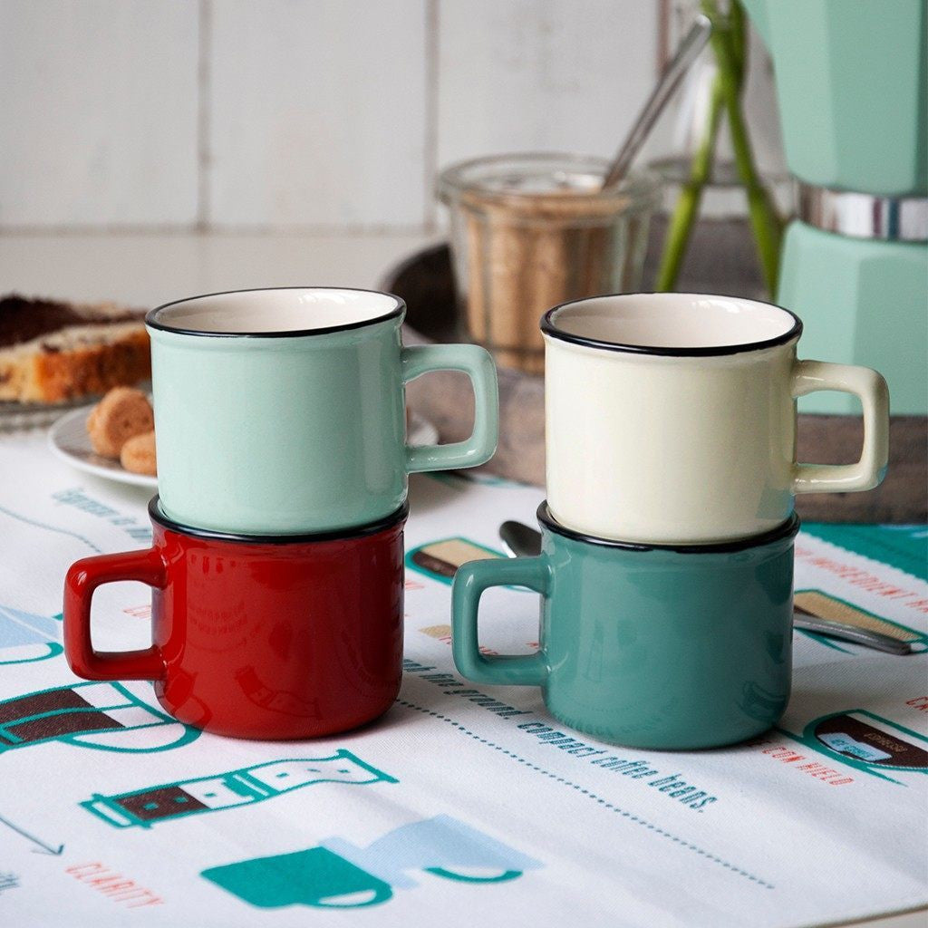 Red Espresso Cups