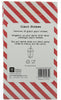 Straws: Jumbo Paper Striped - Smoothie, Bubble Tea or Milkshake - Blue, Pink or Red - Pack of 10