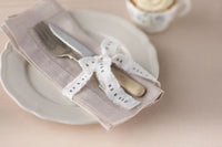 Ribbon: Vintage Wedding Ribbon - 'Just Married' or 'Mr & Mrs' - 20mm 4m