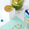 Gold Glitter Treat Boxes: Pack of 9